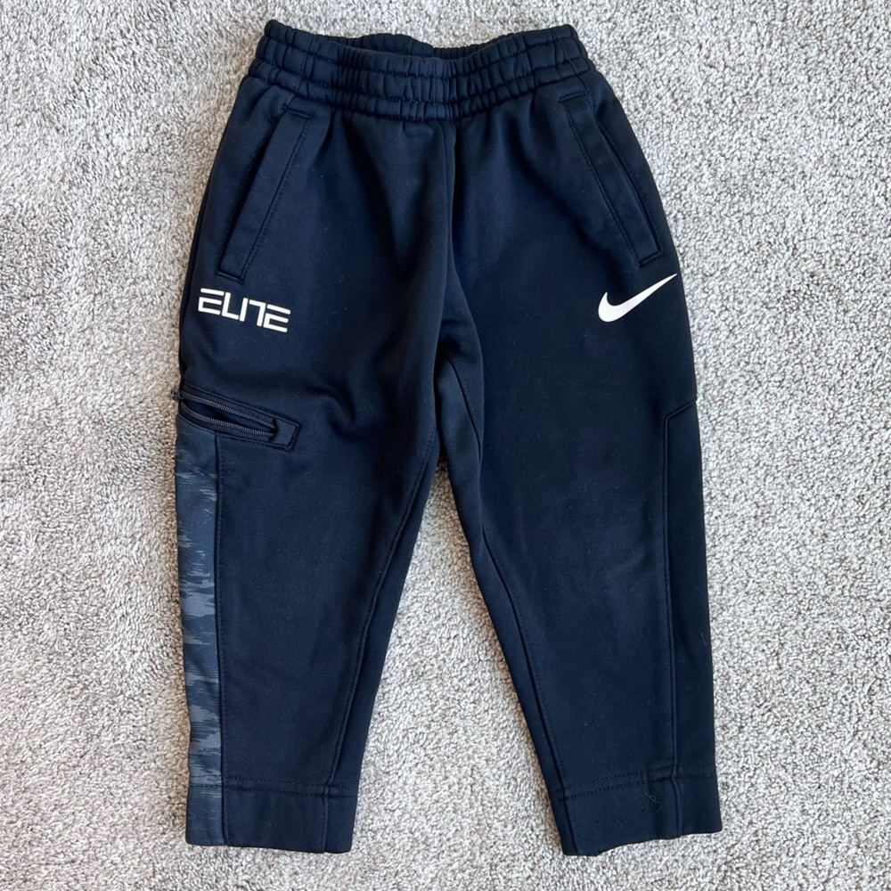Nike Elite Toddler Black Pants